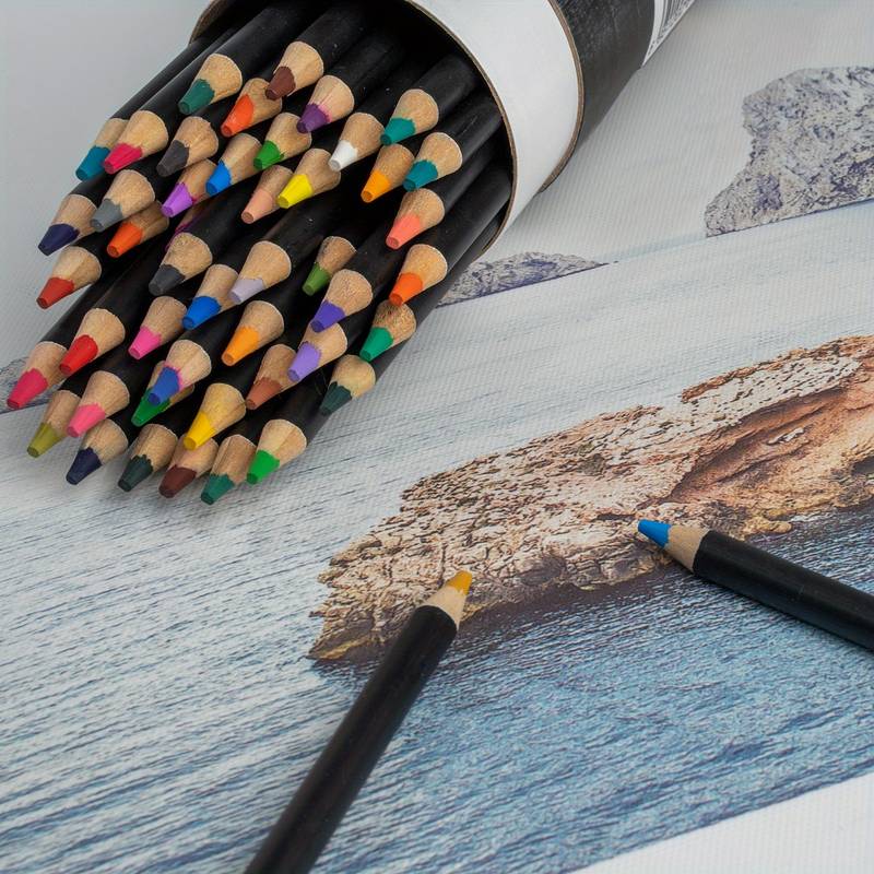 48 color Pencils For Adults Coloring Books Soft Core Color - Temu